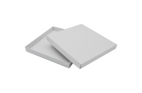 WHITE PAPER BOX 24,5x24,5x3cm SET/20